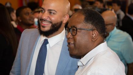 Asm. Bryan with guest