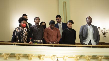 Family of Kennan Anderson in attendance